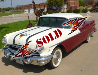 Left front 1956 Pontiac Star Chief Catalina