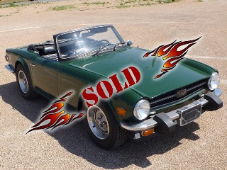 Right front 1976 Triumph TR6