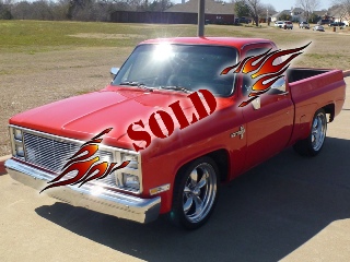 Left front 1985 Chevrolet C10