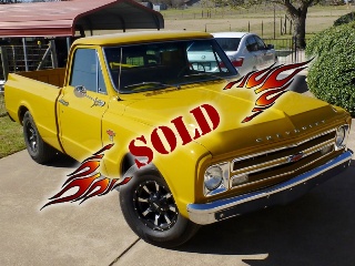 Right front 1967 Chevrolet C10 Fleetside Pickup
