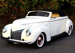 Left front 1940 Mercury